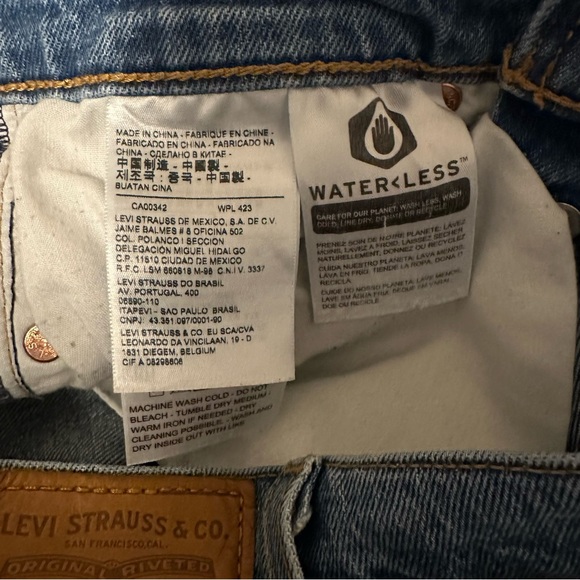 LEVI’S Iconic Wedgie Jean Medium Denim - Picture 6 of 6